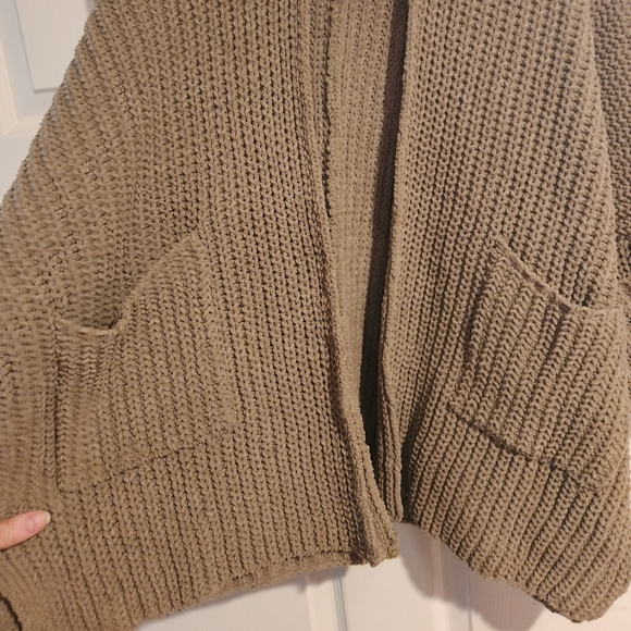 Chunky 3/4 sleeve cardigan - Picture 2 of 5